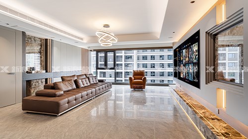 188㎡的意式輕奢風 細節真的太戳我了|長沙全屋整裝