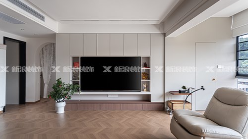 滿眼綠色山景 130㎡現代法式家太舒適啦|長沙全屋整裝